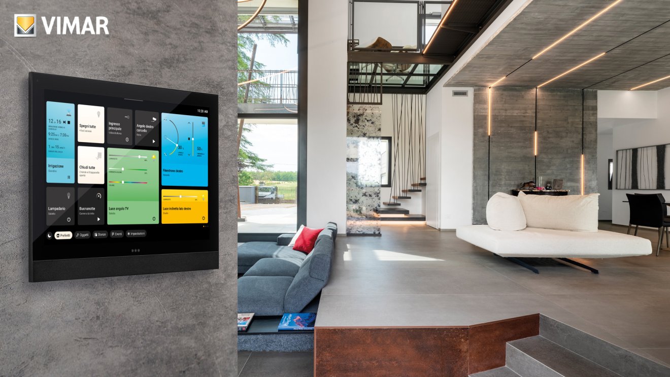 Vumar Smart Port Vimar Touch View Supervisoren | Smart Home Steuerung – Selectra / Selectra